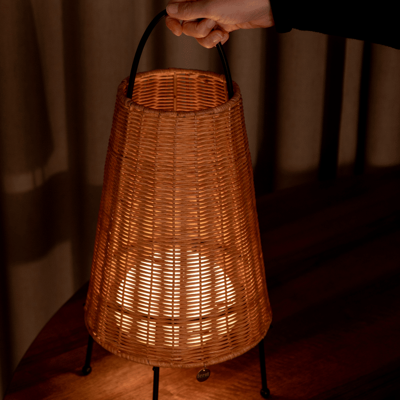 Lampe - Porti braided natural von Ferm Living