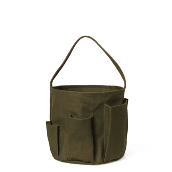 Tasche - Bucket Bag Bark Garden olive von Ferm Living