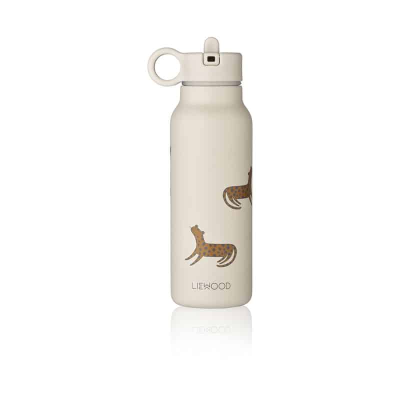 Trinkflasche – FALK Leopard sandy von Liewood