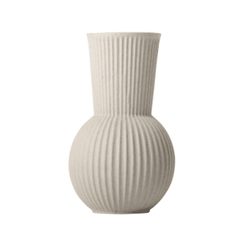 Vase - The Ripple natural von Paper Paste Living
