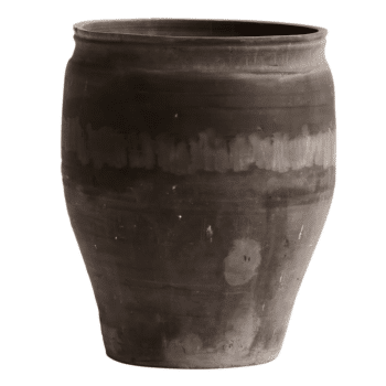 Topf - Old Pot Clay L dark von Tine k Home