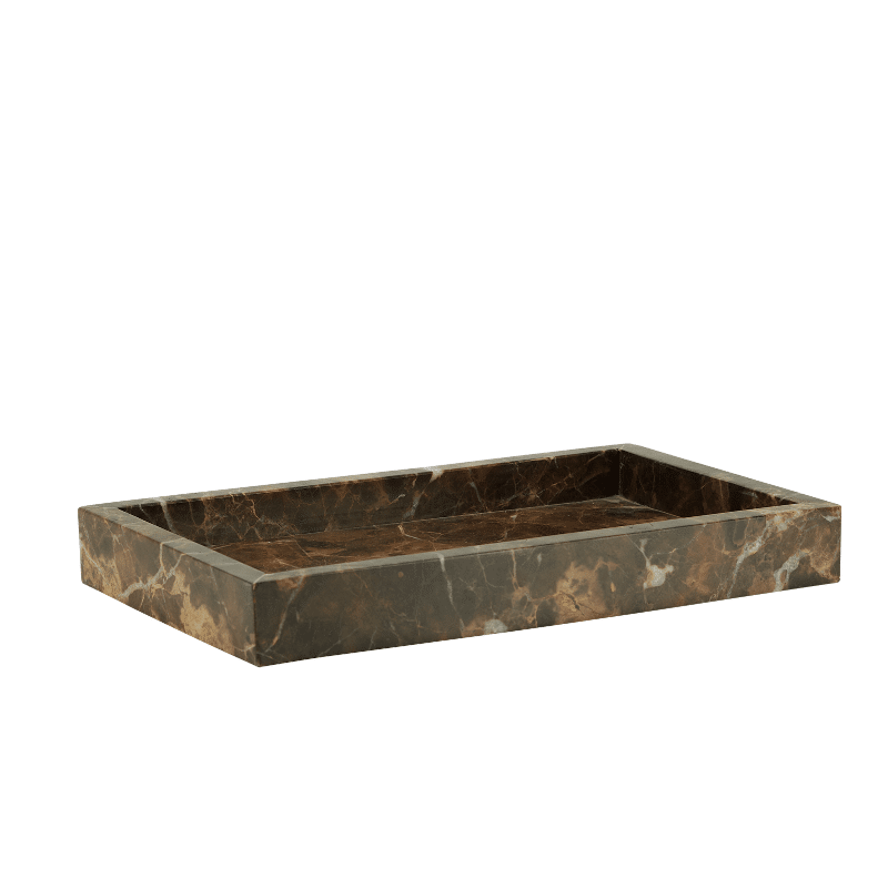 Tray - TOFFEE brown S von Cozy Living