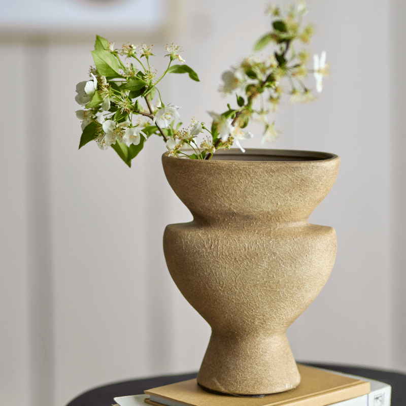 Vase - Deko Cristel Terracotta natur von Bloomingville