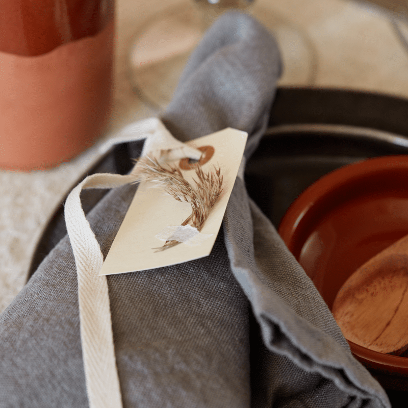 Geschenkband – Baumwolle ash kit von Ib Laursen