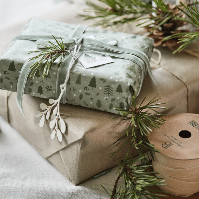 Geschenkband – Velours creme von Ib Laursen