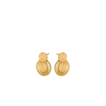 Starlight Earrings S gold von Pernille Corydon