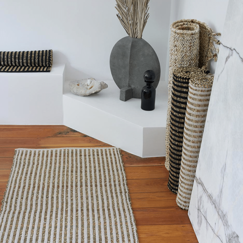 Teppich - SAIGON natur/schwarz von Liv Interior
