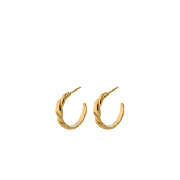 Hana Earrings gold von Pernille Corydon