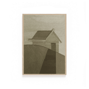 Print - Home on hill von Ted & Tone