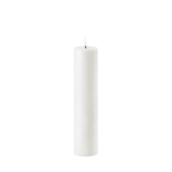 Stumpenkerze - LED Nordic White 4.8 x 22 von Uyuni