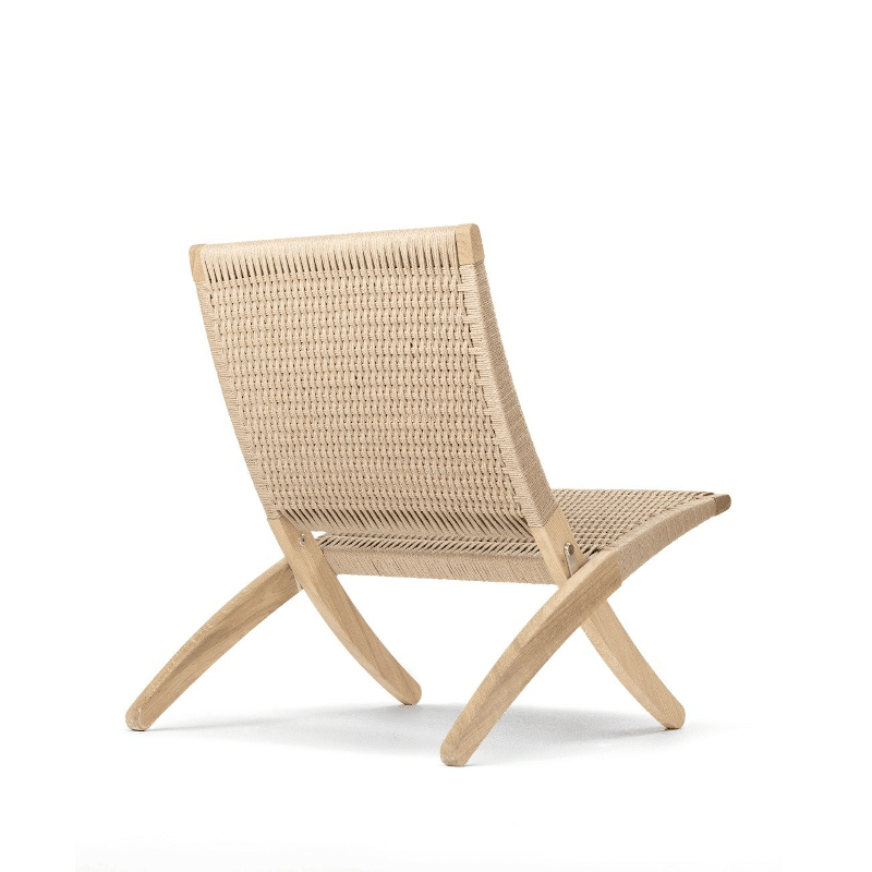 Cuba Chair - MG501 Papierkordel Eiche geseift von Carl Hansen