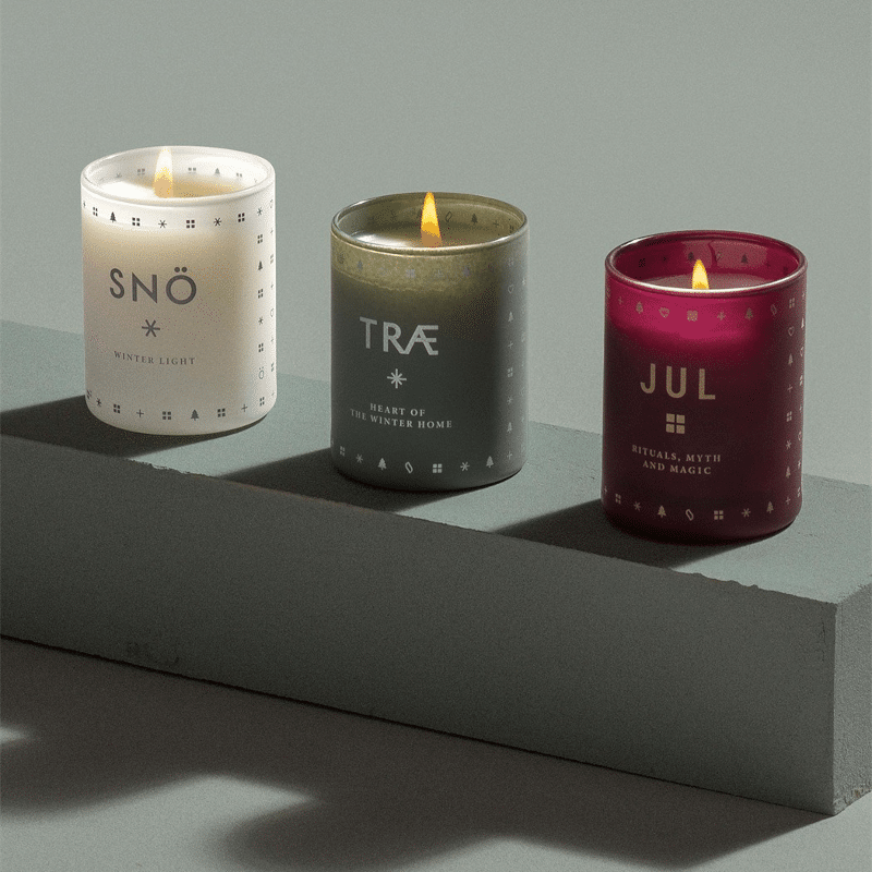 Kerzen Set mini - ÖNSKA von Skandinavisk
