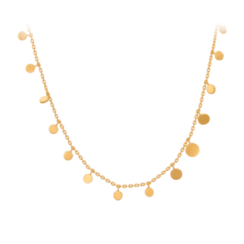 Sheen Necklace gold von Pernille Corydon