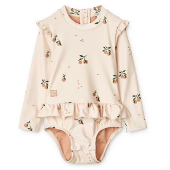 Schwimmanzug Baby - Sille Peach/sea shell von Liewood