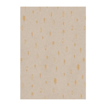 Geschenkpapier - Golden forest von Ib Laursen