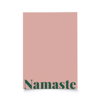 Karte - Namaste von Tadah