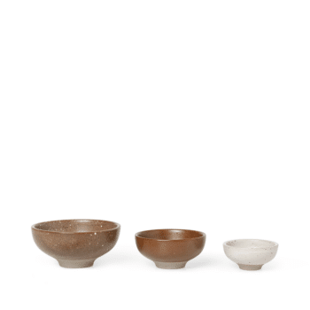 Petite Bowls - Multi 3er Set von Ferm Living