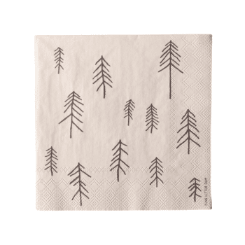 Serviette - TALL beige von Fine little Day