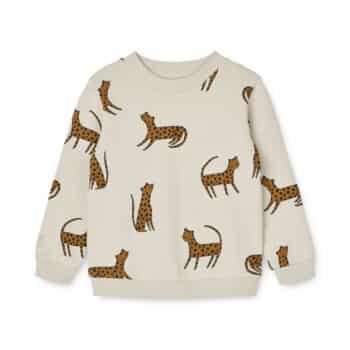 Sweatshirt - Thora Leopard sandy von Liewood