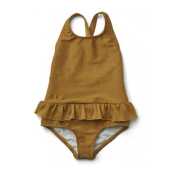 Schwimmanzug – Amara structure golden caramel von Liewood
