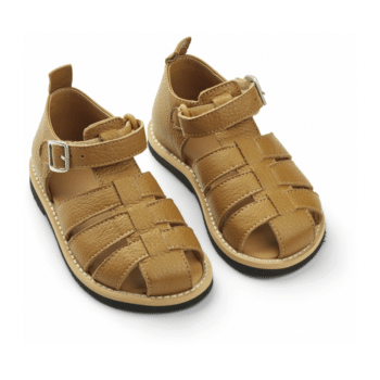 Sandalen - Alex grainy golden caramel von Liewood