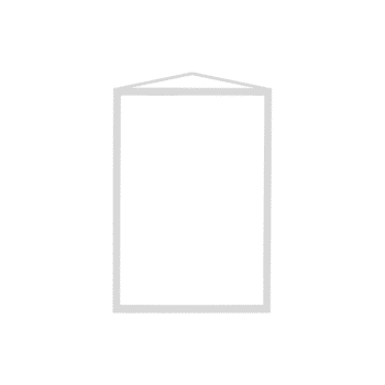 Bilderrahmen A4 – Frame grau von Moebe
