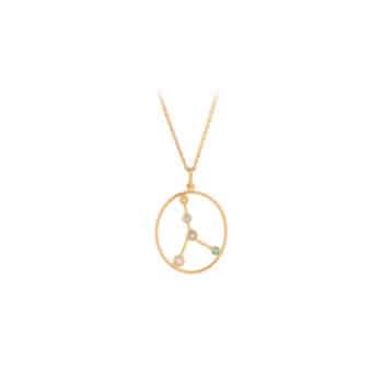 Cancer Necklace gold von Pernille Corydon