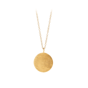 Coin Necklace gold von Pernille Corydon