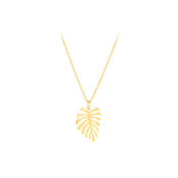 Fern Leaf Necklace gold von Pernille Corydon