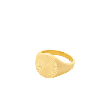 Ocean Star Signet Ring gold von Pernille Corydon