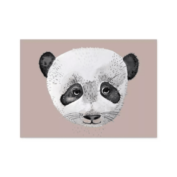 Postkarte - Panda von nuukk