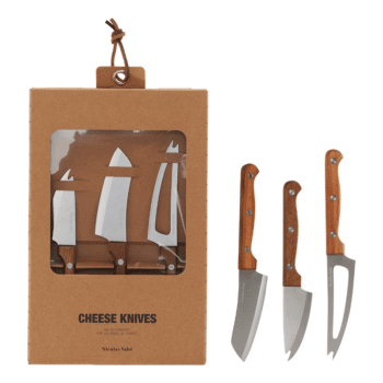 Messer für Käse mit Holzgriff