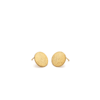 Small coin earsticks gold von Pernille Corydon