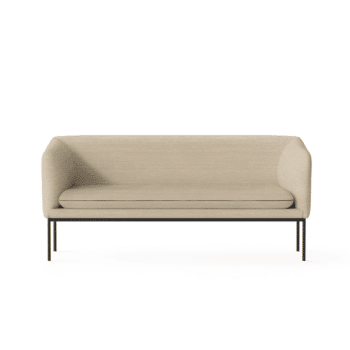 Sofa - Turn 2 Black Fjord sand von Ferm Living