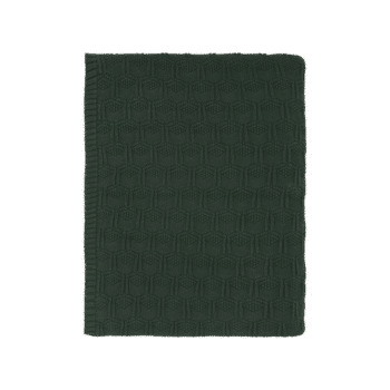 Tagesdecke - Deco Knit dunkelgrün von Södahl