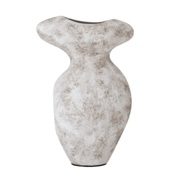 Vase - Nori Deco grey von Bloomingville