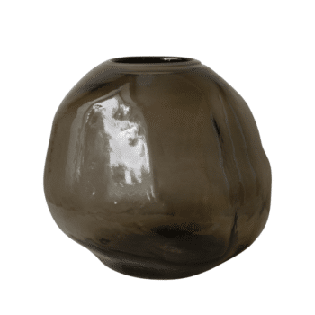 Vase - Pebble brown L von dbkd