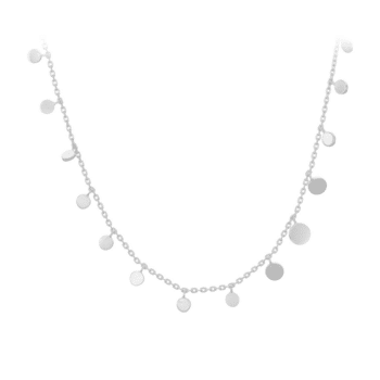 Sheen Necklace silber von Pernille Corydon