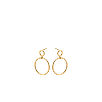 Globe Earrings gold von Pernille Corydon