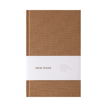 Notizbuch - Hardcover Brown/Blank von New Mags