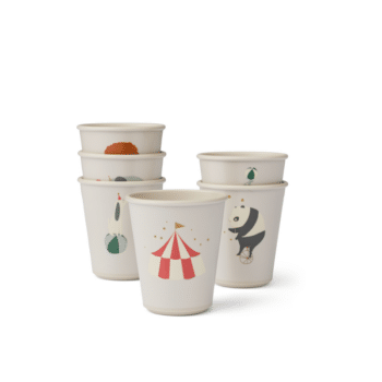 Becher – Lana circus/sandy 6er Set von Liewood